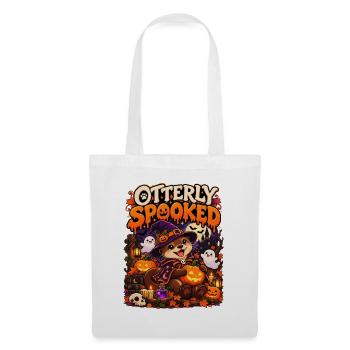 Otterly Spooky Halloween Otter - Stoffbeutel - Weiß - Vorne