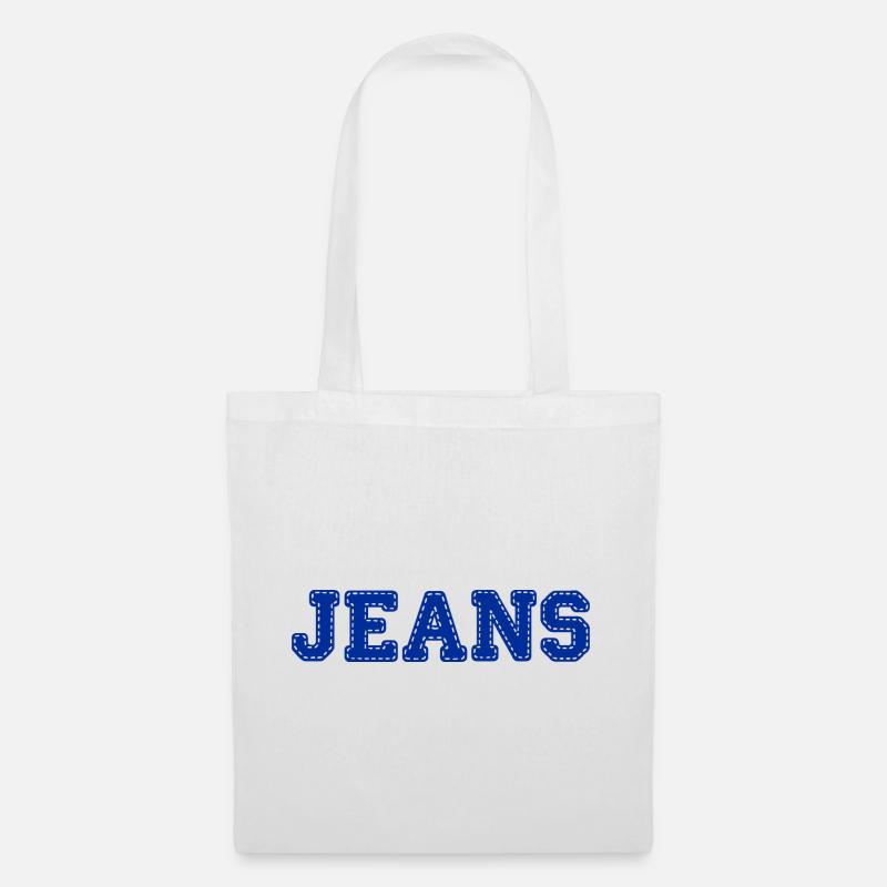 JEANS - Stoffbeutel - Weiß