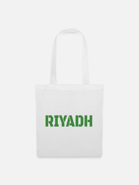 Riyadh - Stoffbeutel - Weiß