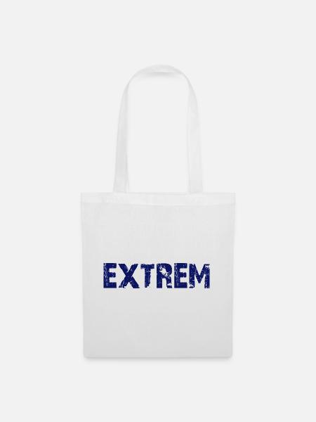 EXTREM - Stoffbeutel - Weiß