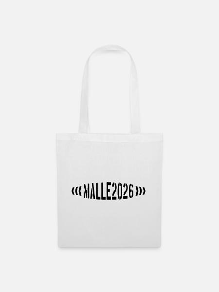 Malle 2026 - Stoffbeutel - Weiß