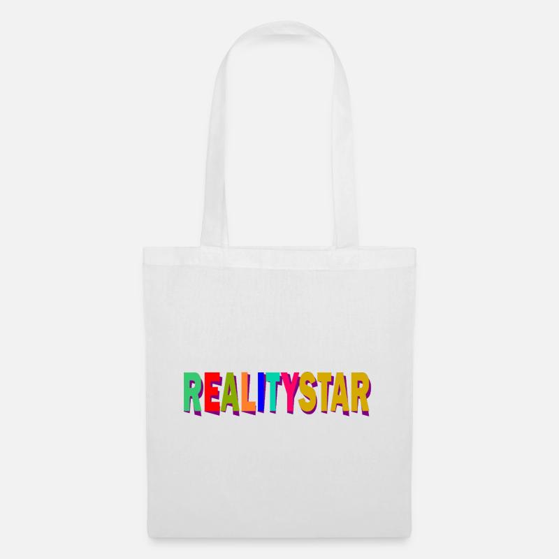 RealityStar Farbexplosion - Stoffbeutel - Weiß