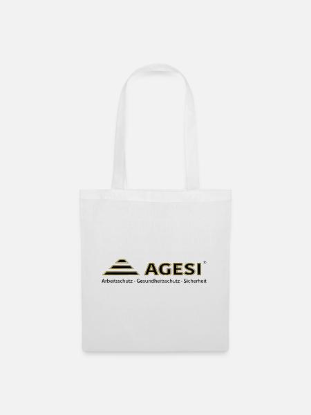 AGESI Arbeitssicherheit Gesundheitsschutz - Stoffbeutel - Weiß