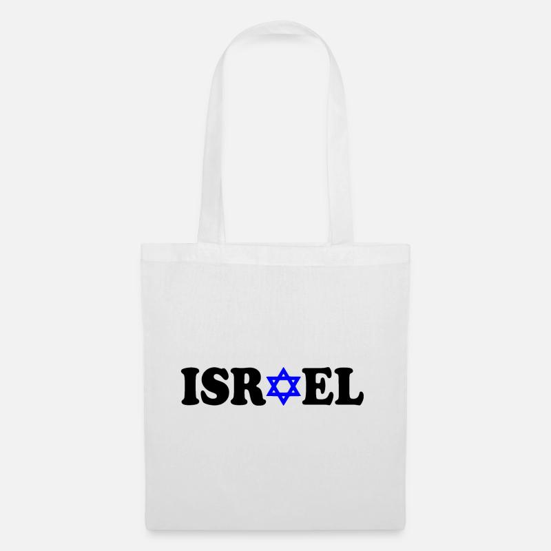Israel - Stoffbeutel - Weiß