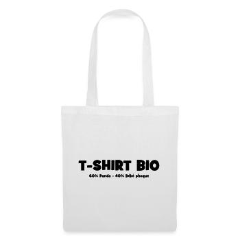 Bio Parodie Conservation Animale - Sac en tissu - blanc - Devant