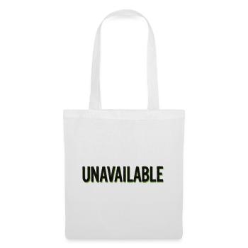 Unavailable Gen Z Streetwear - Stoffbeutel - Weiß - Vorne