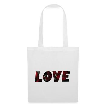 Love Red Roses - Tote Bag - white - Front