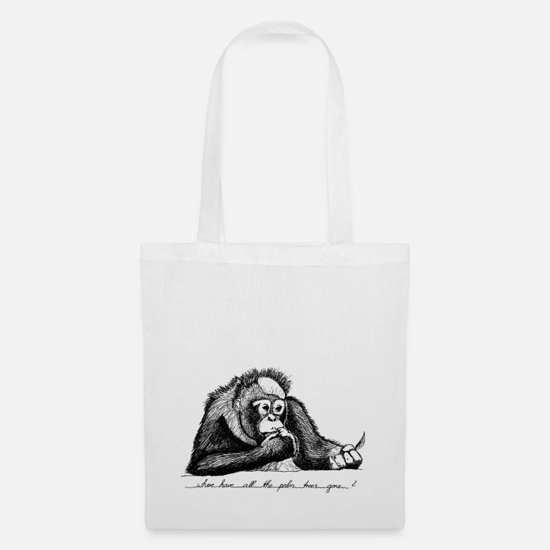 Wondering - Tote Bag - white