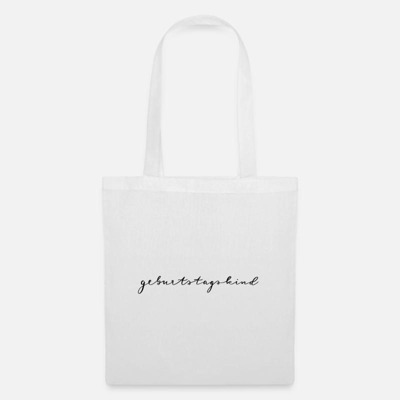 Geburtstagskind Geburtstag Geschenk - Stoffbeutel - Weiß