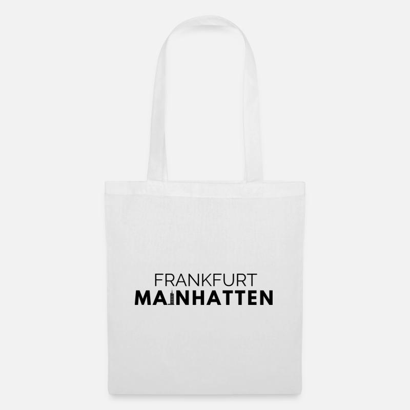 Frankfurt Mainhatten - Stoffbeutel - Weiß