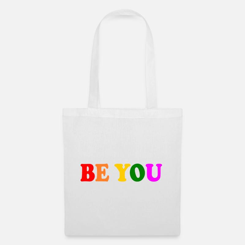 Be you - Stoffbeutel - Weiß