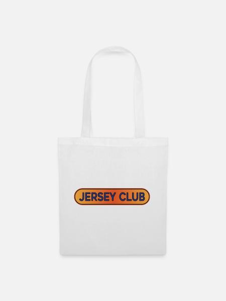 Jersey Club Breakbeat - Stoffbeutel - Weiß