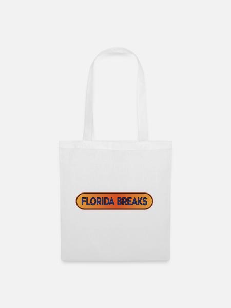 Florida Breaks – Funky Hip-Hop Beats und Breaks - Stoffbeutel - Weiß