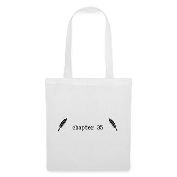 chapter 35 Geburtstag - Stoffbeutel - Weiß - Vorne