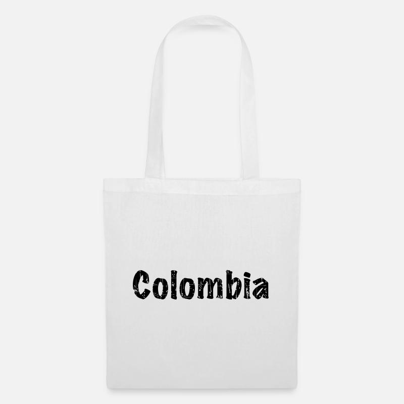 Colombia - Stoffbeutel - Weiß