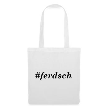 Sachsenliebe #ferdsch - Stoffbeutel - Weiß - Vorne