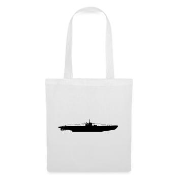 U-Boot , Kriegsmariene, U Boot , Marine (25) - Stoffbeutel - Weiß - Vorne