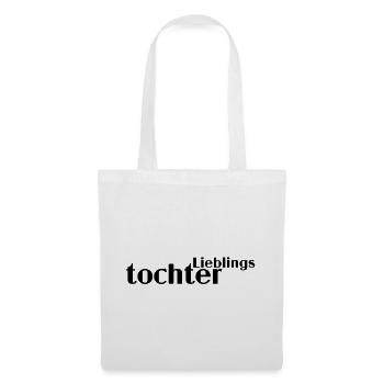 Fille préférée - Sac en tissu - blanc - Devant