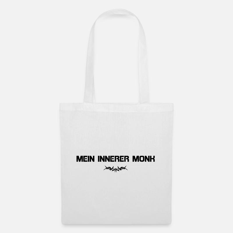MEIN INNERER MONK - Stoffbeutel - Weiß