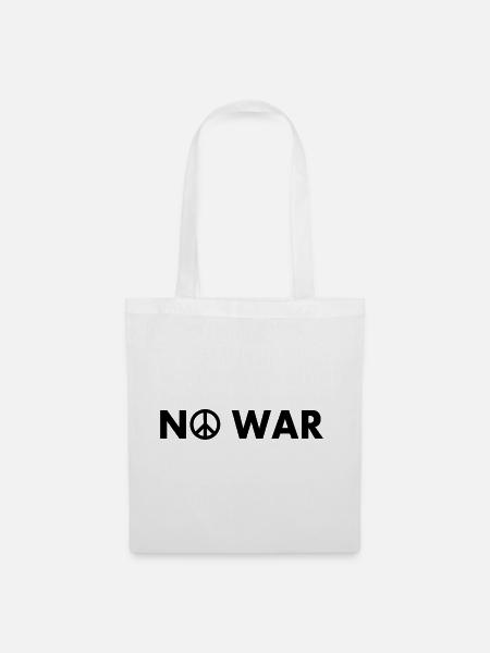 No war - Stoffbeutel - Weiß