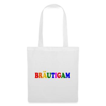 bräutigam - Stoffbeutel - Weiß - Vorne