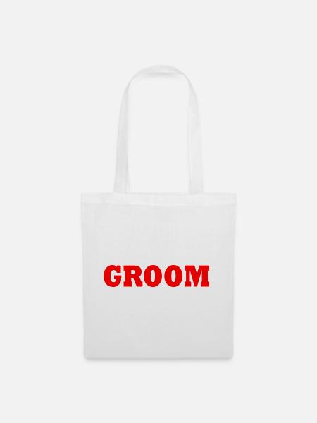 Groom - Stoffbeutel - Weiß