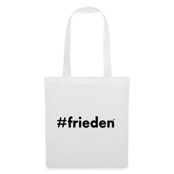Frieden - Stoffbeutel - Weiß - Vorne