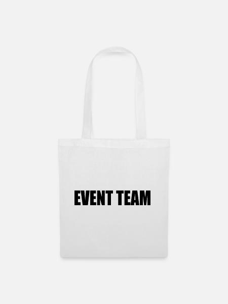 Event team - Stoffbeutel - Weiß