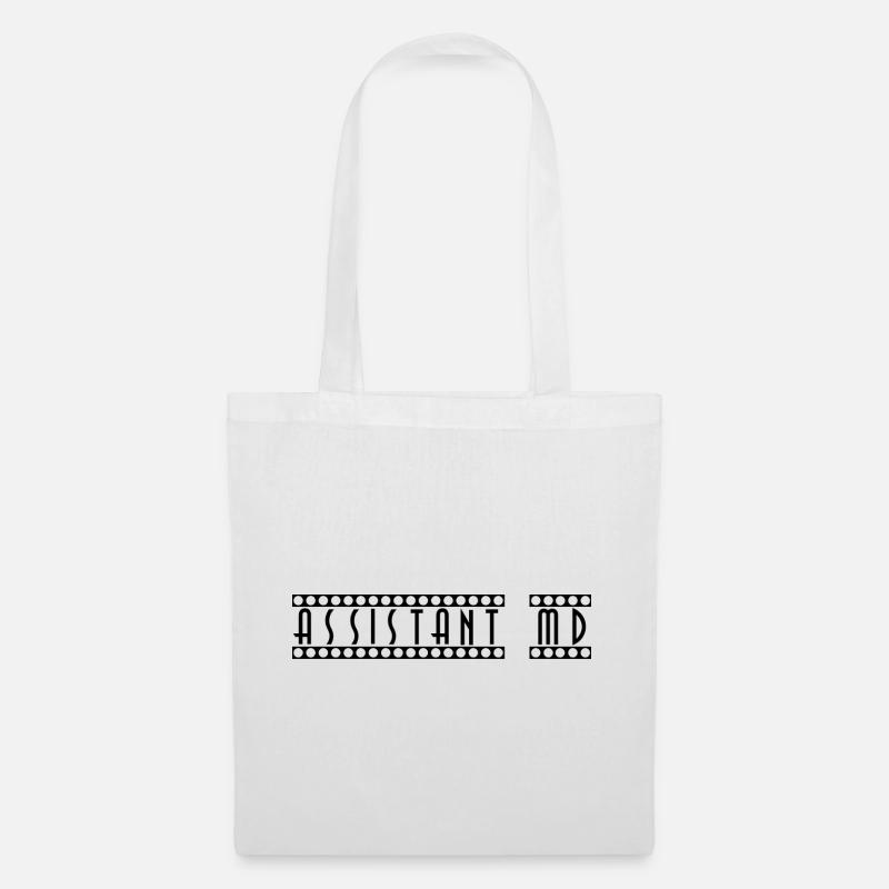 Assistant_MD - Sac en tissu - blanc