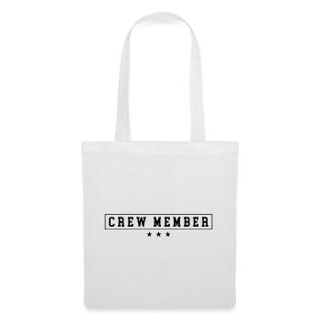 crew member - Tote Bag - white - Front