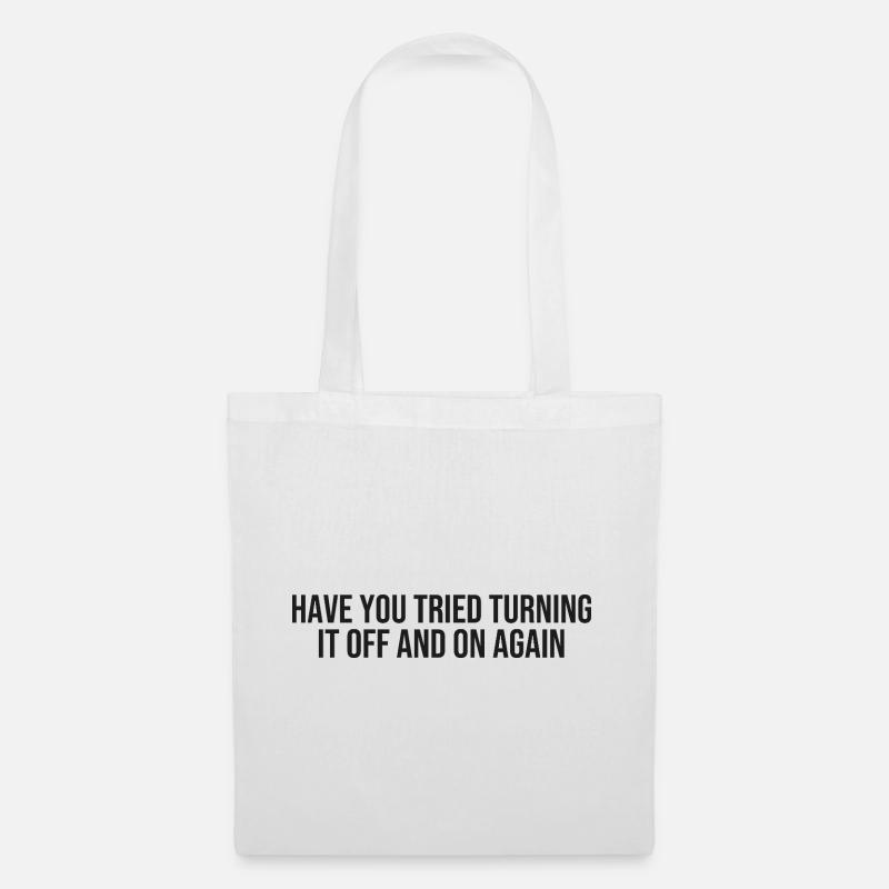 IT Tech Support - Tote Bag - white