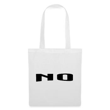 Non, bonne réponse - Sac en tissu - blanc - Devant
