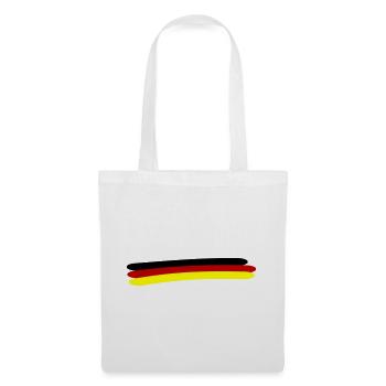 Germany Flag Line - Tote Bag - white - Front