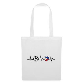 Philippines Football Heartbeat Philippines - Sac en tissu - blanc - Devant