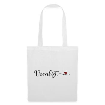 Sänger - Stoffbeutel - Weiß - Vorne