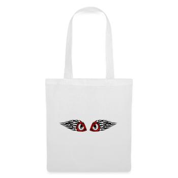 tribal eyes - Tote Bag - white - Front