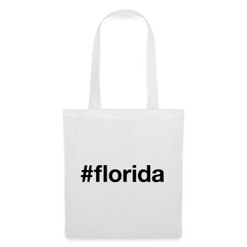 FLORIDE Hashtag - Sac en tissu - blanc - Devant