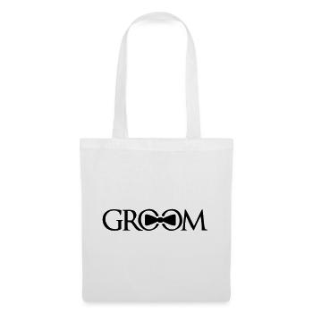 celebrate groom rings team bachelorette party - Tote Bag - white - Front