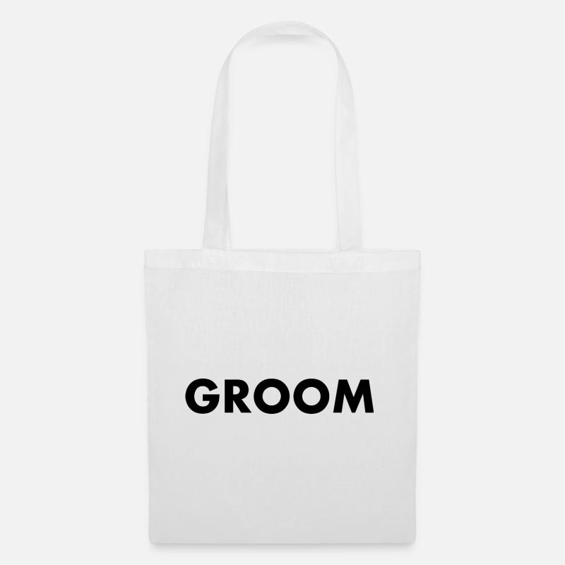 Groom - Stoffbeutel - Weiß