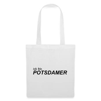 ICK BIN POTSDAMER - Stoffbeutel - Weiß - Vorne