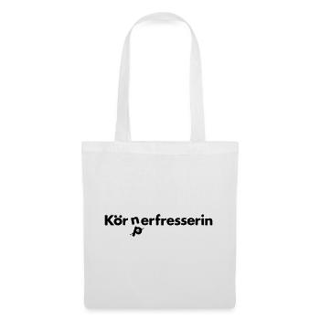 Végétarien - Sac en tissu - blanc - Devant