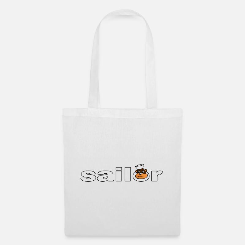 SAILOR - Stoffbeutel - Weiß
