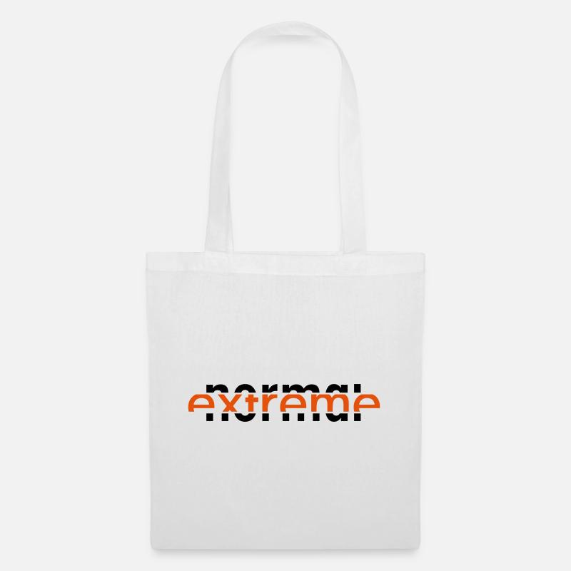 Normal-Extreme - Tote Bag - white