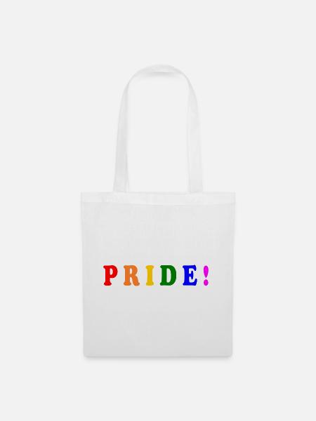 Pride - Stoffbeutel - Weiß