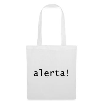 Alerta! - Stoffbeutel - Weiß - Vorne