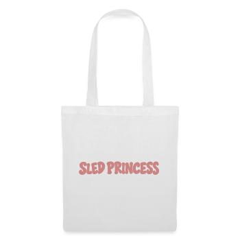 Schlittenprinzessin - Stoffbeutel - Weiß - Vorne