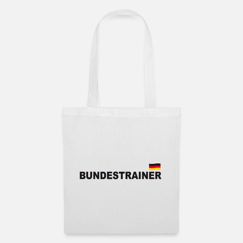 Bundestrainer - Stoffbeutel - Weiß