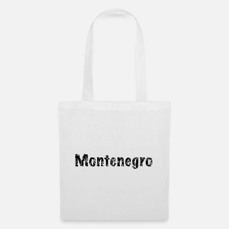 Montenegro - Stoffbeutel - Weiß