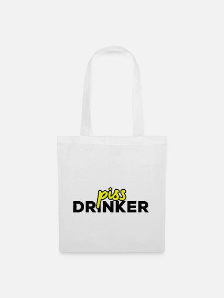 Piss Drinker 16 - Stoffbeutel - Weiß