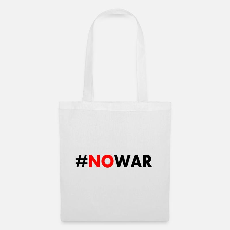 No war - Tote Bag - white